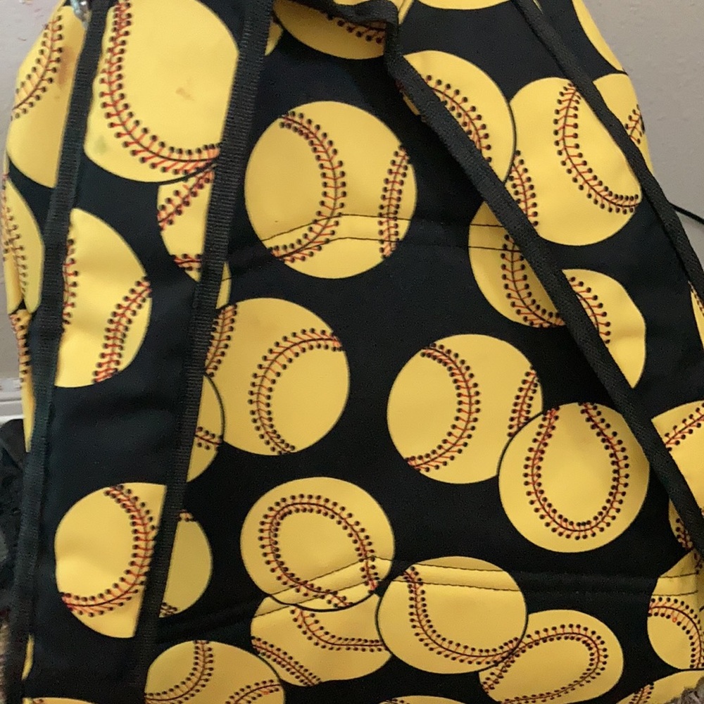 Softball backpack 🥎🤍 - Picture 2 of 2